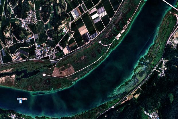 초분광영상 활용해 낙동강 녹조현상 한눈에 본다